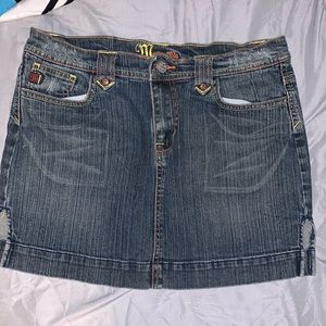 Miss me jean skirt